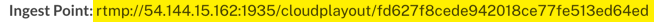 Ingest Point with IP Address